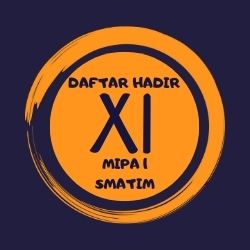 DAFTAR HADIR KELAS XI MIPA 1